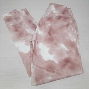 Buffbunny Legacy Leggings in Beige Swirl Print